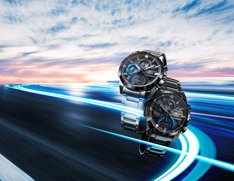 AQF-350DB-1BAA SOLAR CHRONOGRAPH MEN WATCH