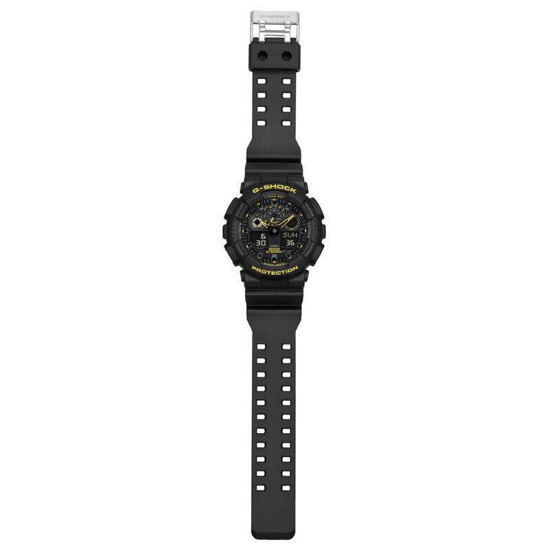 GA-10023-1B YELLOW BLACK MEN WATCH