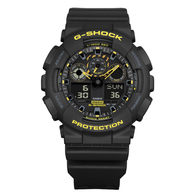 GA-10023-1B YELLOW BLACK MEN WATCH